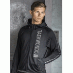 Mens Hoodie with reflective tape