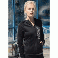 Women's hoodie with reflective tape